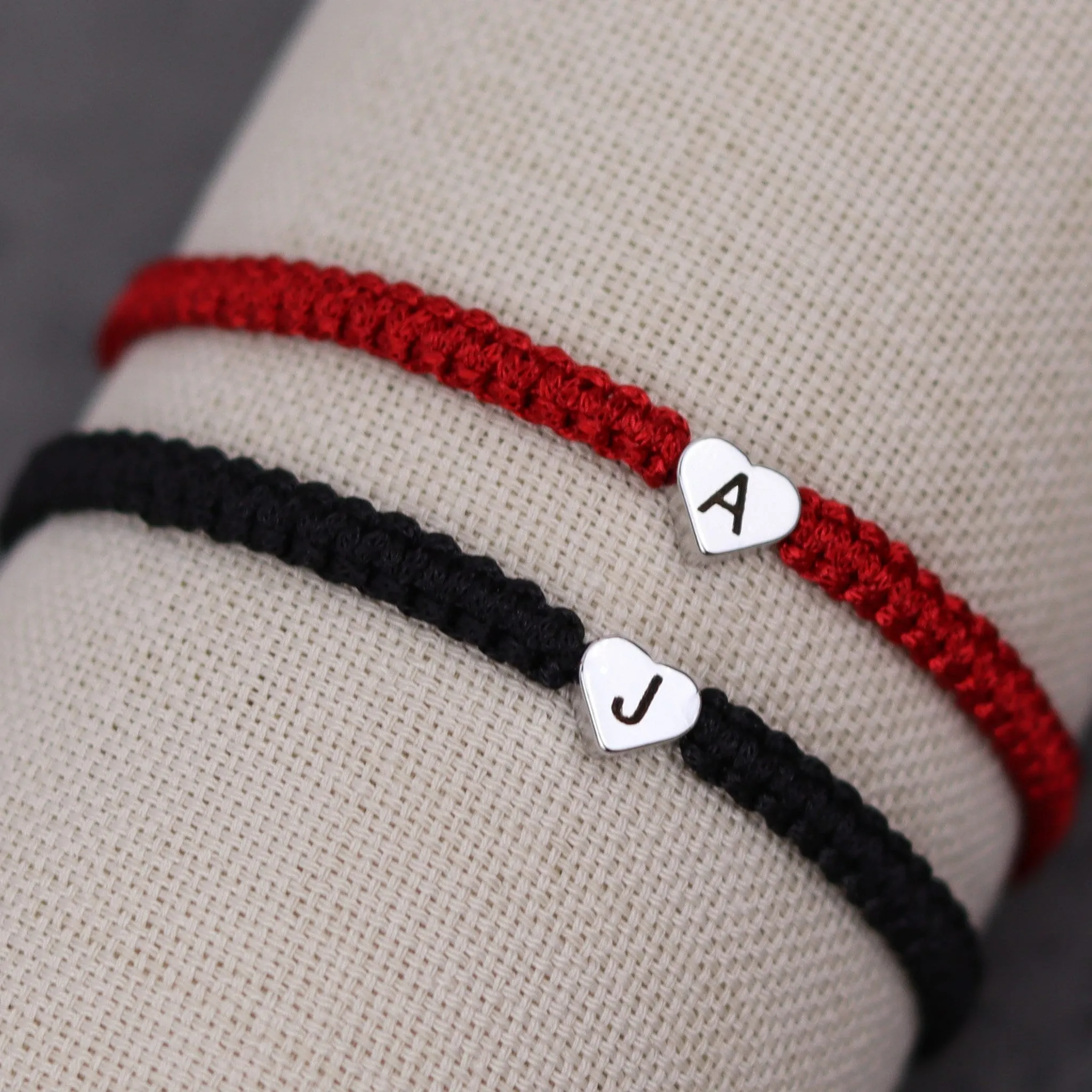Personalized Engraved Initial Bracelet for Couples and Friends